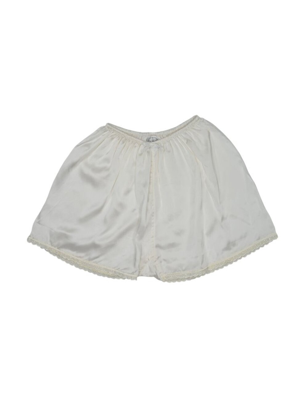 Laneway The Label Delphine Short in Ivory Silk